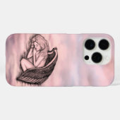 眠る天使が天国雲 Case-Mate iPhoneケース (裏面 (横))