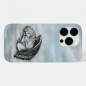 眠る天使が天国雲 Case-Mate iPhoneケース (裏面 (横))