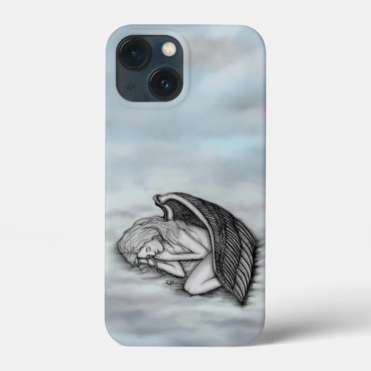 眠る天使が天国雲 Case-Mate iPhoneケース (裏面)