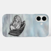 眠る天使が天国雲 Case-Mate iPhoneケース (裏面 (横))