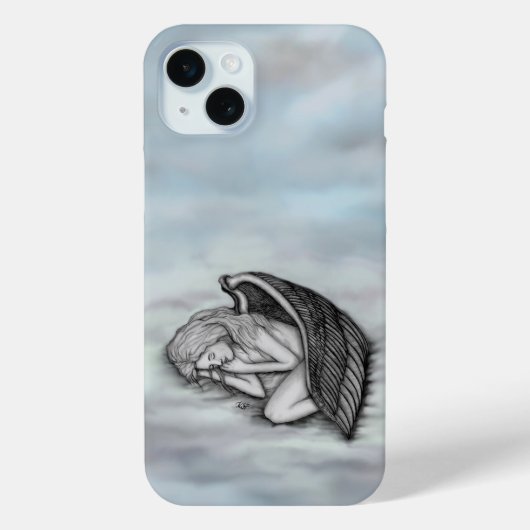 眠る天使が天国雲 Case-Mate iPhoneケース (裏面)