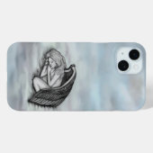 眠る天使が天国雲 Case-Mate iPhoneケース (裏面 (横))