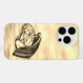 眠る天使が天国雲 Case-Mate iPhoneケース (裏面 (横))