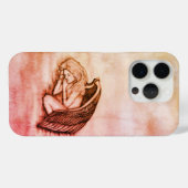 眠る天使が天国雲 Case-Mate iPhoneケース (裏面 (横))