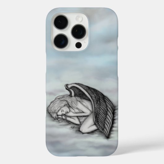 眠る天使が天国雲 Case-Mate iPhoneケース (裏面)
