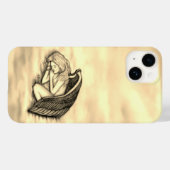 眠る天使が天国雲 Case-Mate iPhoneケース (裏面 (横))