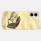 眠る天使が天国雲 Case-Mate iPhoneケース (裏面 (横))