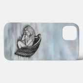 眠る天使が天国雲 Case-Mate iPhoneケース (裏面 (横))