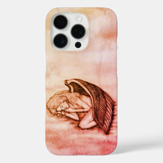 眠る天使が天国雲 Case-Mate iPhoneケース (裏面)