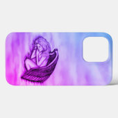 眠る天使が天国雲 Case-Mate iPhoneケース (裏面 (横))