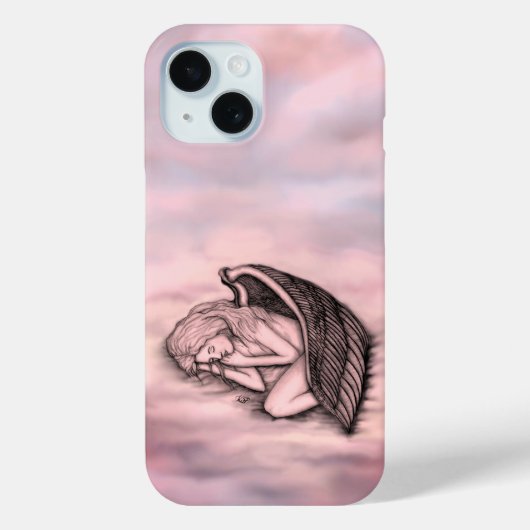 眠る天使が天国雲 Case-Mate iPhoneケース (裏面)