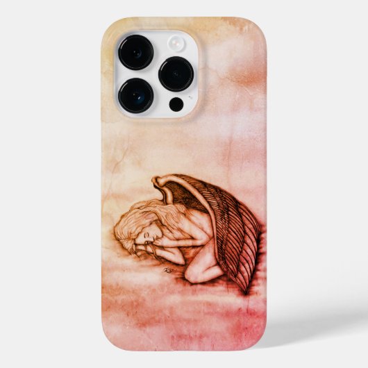 眠る天使が天国雲 Case-Mate iPhoneケース (裏面)