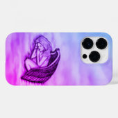 眠る天使が天国雲 Case-Mate iPhoneケース (裏面 (横))