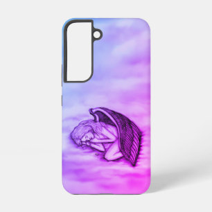 眠る天使が天国雲 SAMSUNG GALAXY S22ケース