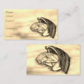 眠る天使の天国雲金ゴールドデザイン 名刺 (正面/裏面)