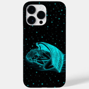 眠る天使の黒と緑のデザイン Case-Mate iPhone 14 PRO MAXケース