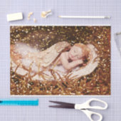 眠る天使ティッシュペーパー 薄葉紙 (クラフト)