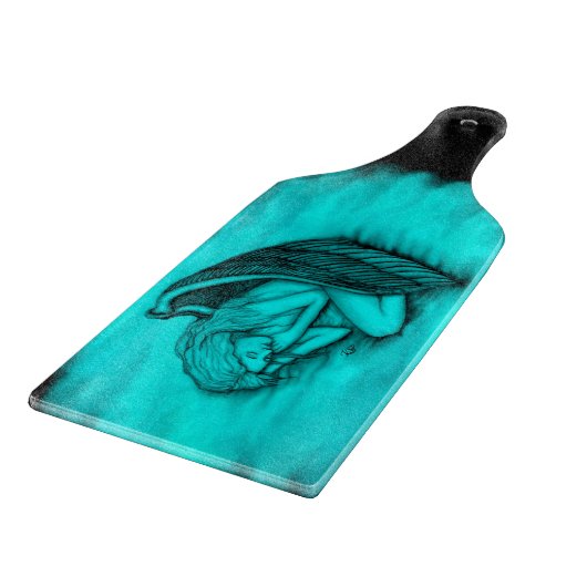 眠る天使 カッティングボード (角)