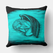 眠る天使 クッション (裏面)