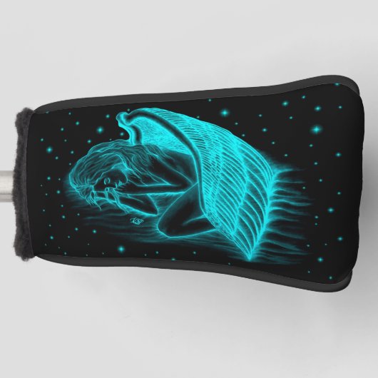 眠る天使 ゴルフヘッドカバー (正面)