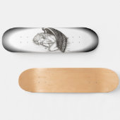 眠る天使 スケートボード (横)