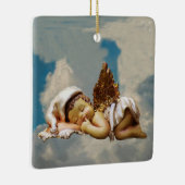 眠る天使 セラミックオーナメント (右)