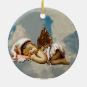 眠る天使 セラミックオーナメント (裏面)