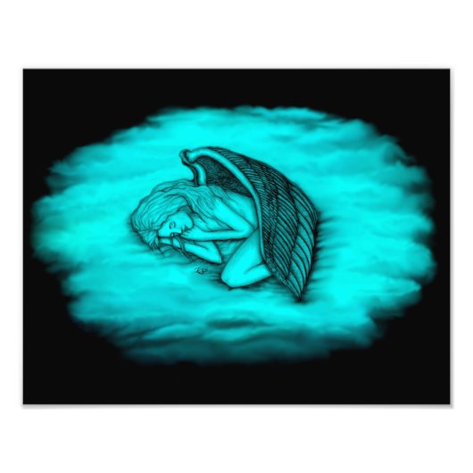 眠る天使 フォトプリント            (正面)