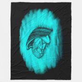 眠る天使 フリースブランケット (正面)