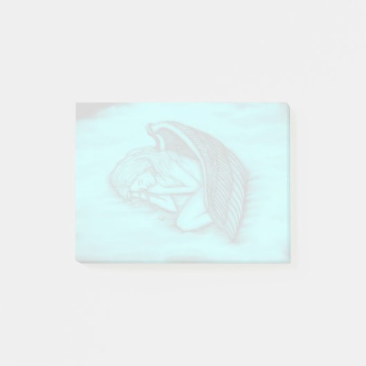 眠る天使 ポストイット (正面)