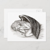 眠る天使 ポストカード (正面/裏面)