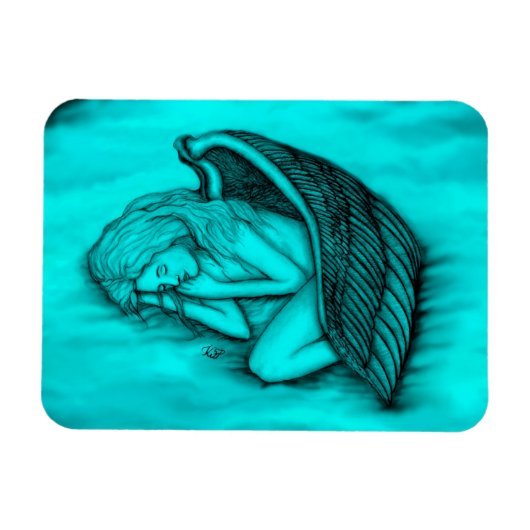 眠る天使 マグネット (横)