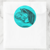 眠る天使 ラウンドシール (バッグ)