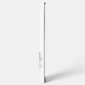 眠る天使、白黒デザイン SAMSUNG GALAXYケース (左側面)