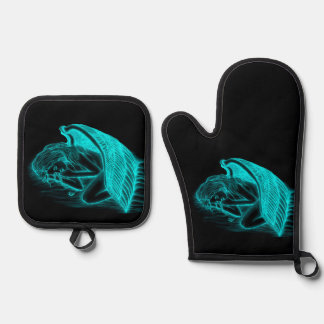 眠る天使 鍋つかみ&鍋敷きセット