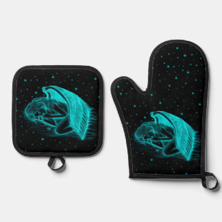 眠る天使 鍋つかみ&鍋敷きセット