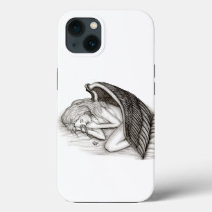 眠る天使 iPhone 13ケース