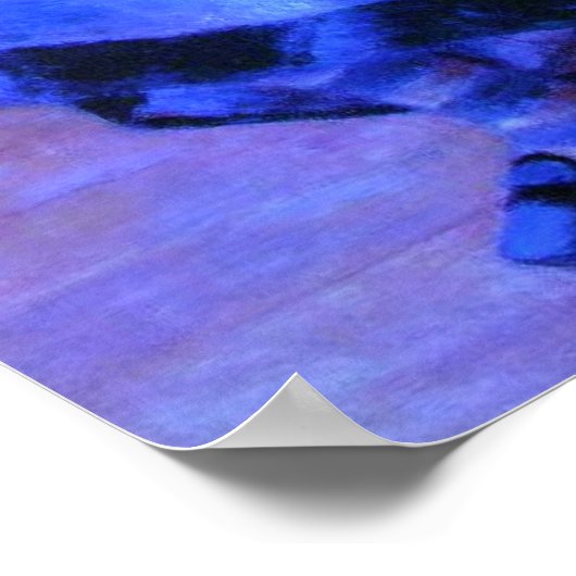 眠る女と猫 ポスター (角)