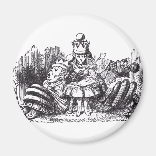 眠る女王 マグネット (正面)