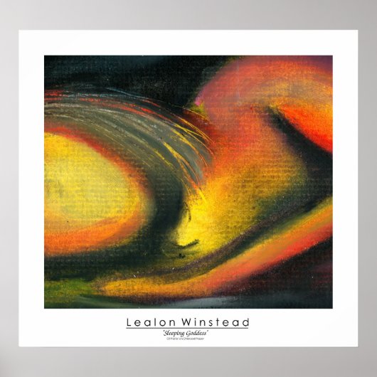 「眠る女神」 ポスター (正面)