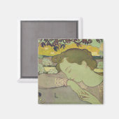 眠る女, 1892 マグネット (正面/裏面)