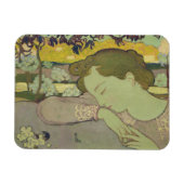 眠る女， 1892 マグネット (横)