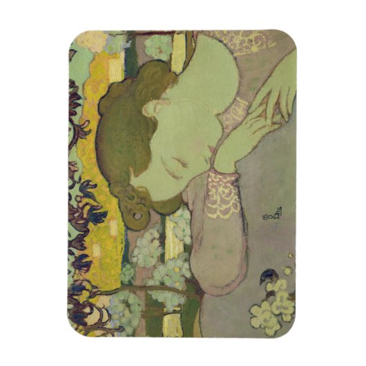 眠る女， 1892 マグネット (縦)