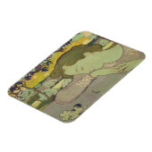 眠る女， 1892 マグネット (左側)