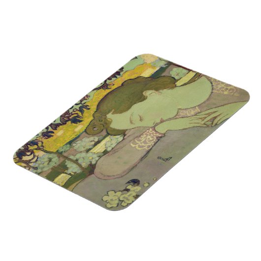 眠る女, 1892 マグネット (左側)