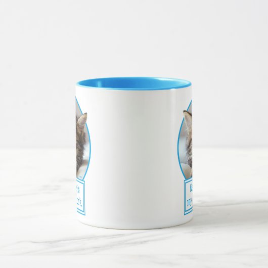 眠る子猫 マグカップ (中央)