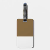 眠る子猫 ラゲッジタグ (裏面縦)