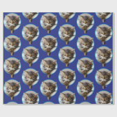 眠る子猫 ラッピングペーパー (フラット)