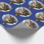 眠る子猫 ラッピングペーパー (角)