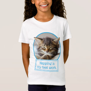 眠る子猫 Tシャツ